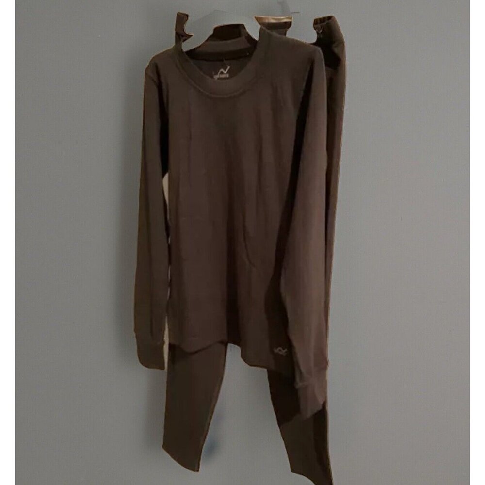 Watsons Long Sleeve Under Layer Set Black Boys Size Medium 10/12